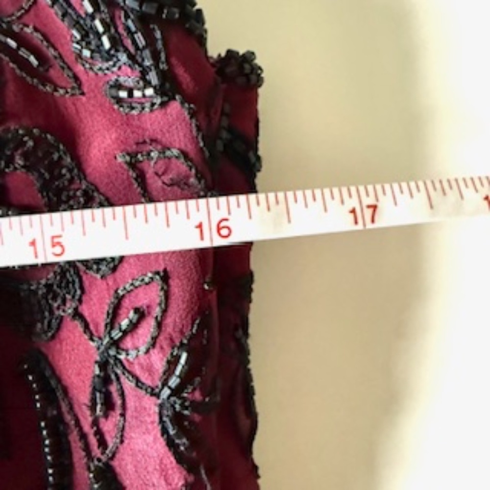 Silk Rhinestone Gown - Picture 9 of 16